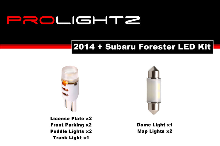 2014+ Forester LED kit-2012