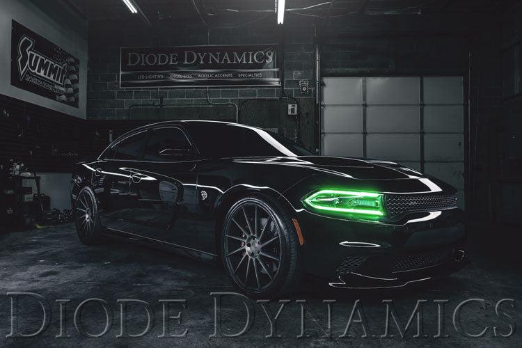 2015-2018 Dodge Charger RGBW DRL LED Boards Diode Dynamics-3
