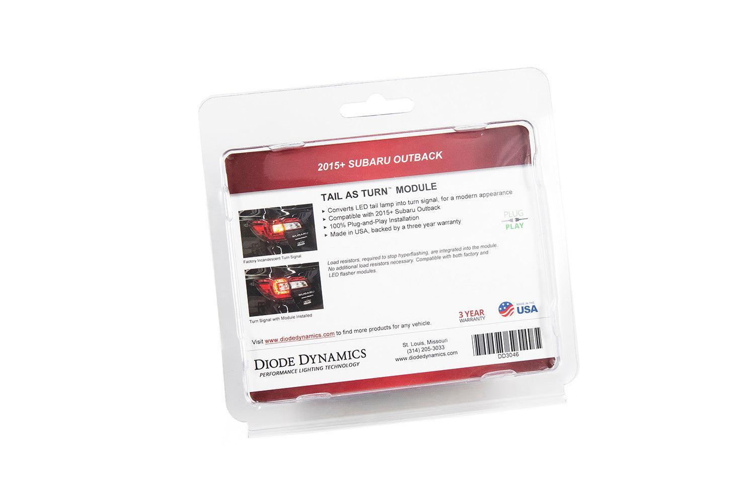 2015-2019 Subaru Outback Tail as Turn Module Diode Dynamics-2