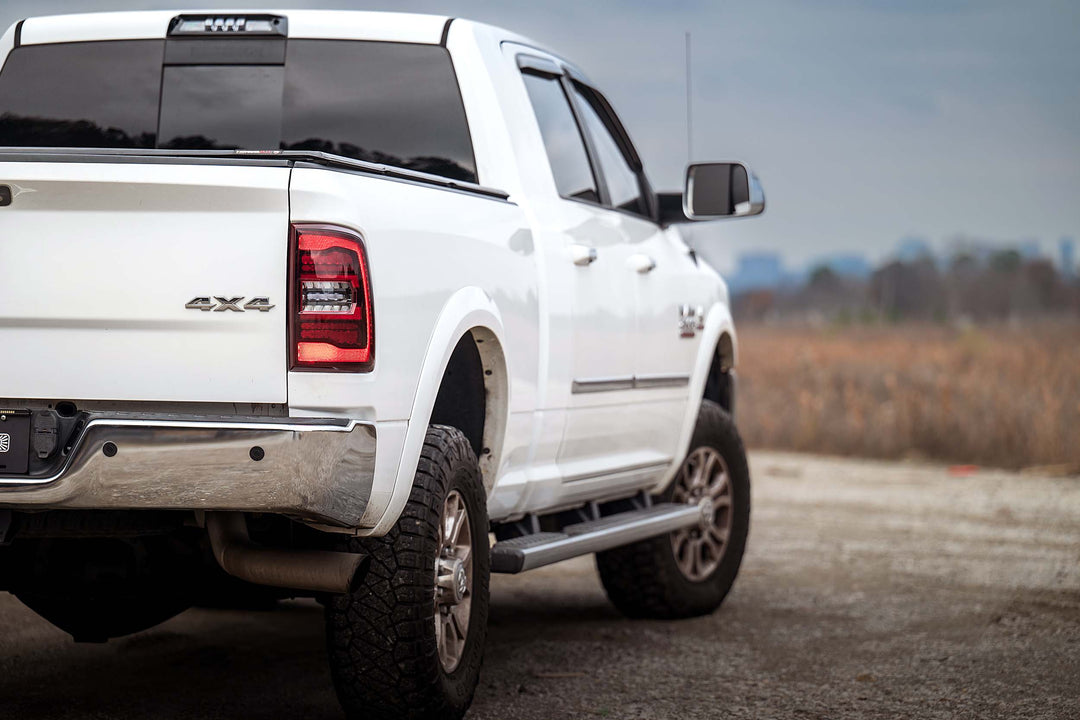 2015 Dodge Ram White DRL Heads and Red Tails-2