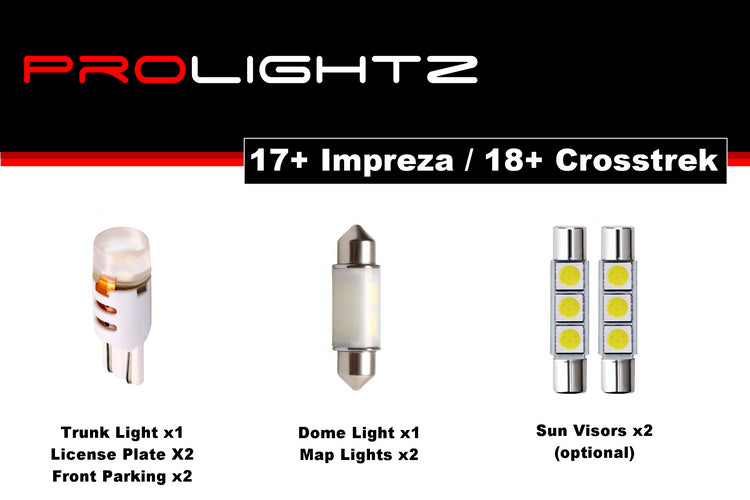 2017+ Impreza/ 2018+ Crosstrek LED kit-PLCRO18