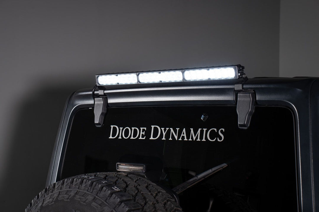 2018-2026 Jeep JL Wrangler Rear Hardtop SS30 LED Light Bar Bracket Kit-1