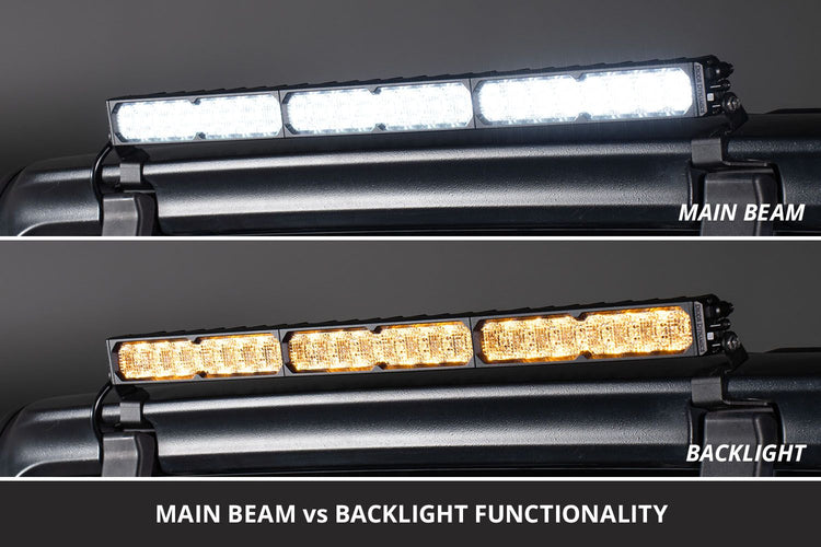 2018-2026 Jeep JL Wrangler Rear Hardtop SS30 LED Light Bar Bracket Kit-8