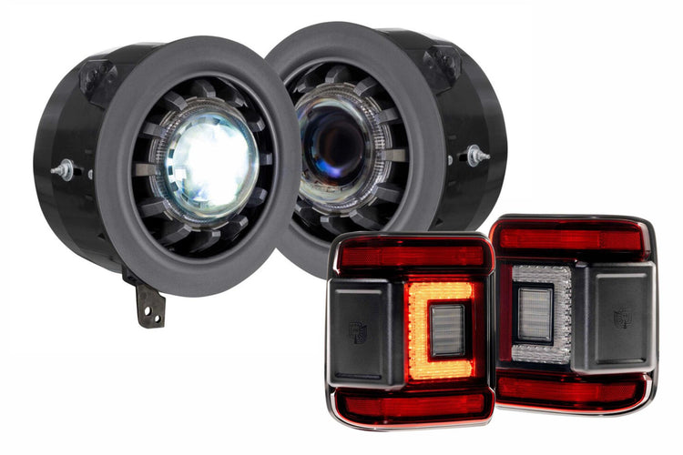 2018+ Jeep Wrangler JL Super7 Heads and Red Tails-HEADTAILKIT167-1
