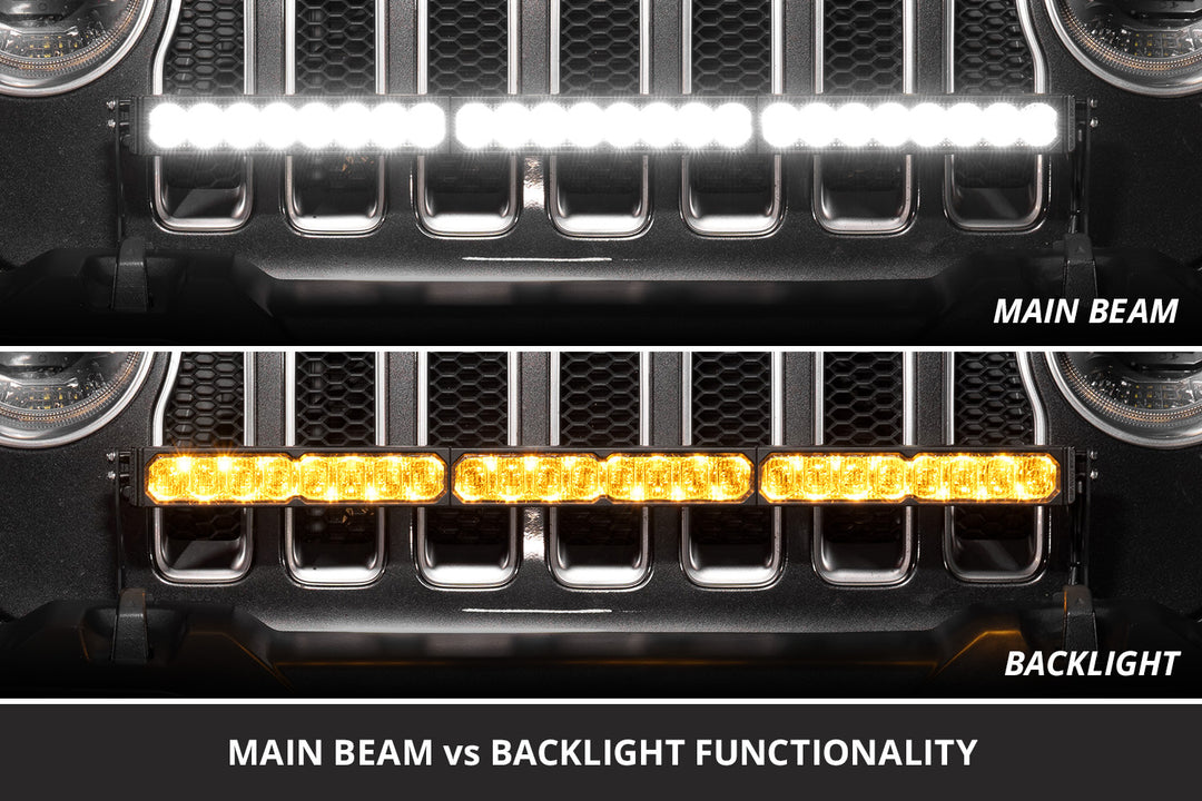 Diode Dynamics Jeep Wrangler JL/ Gladiator JT 2018+ SS30 Bumper LED Kit