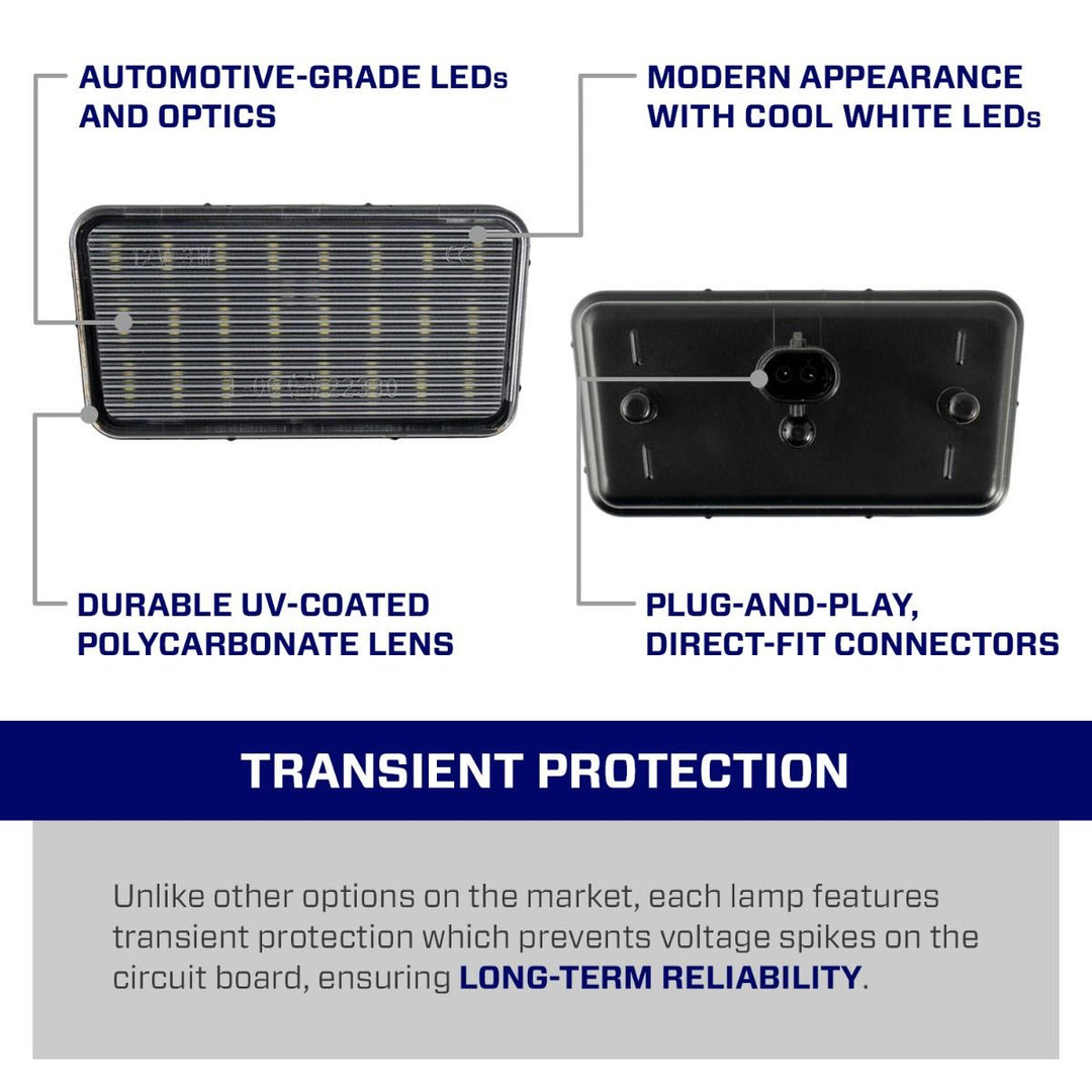Form Lighting Jeep Wrangler JL LED License Plate Light (single)