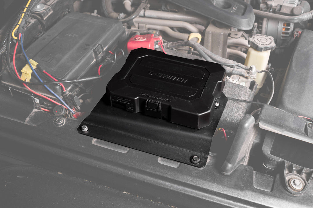 Diode Dynamics D-Switch Hub Mounting Kit for 2018-2025 Jeep JL Wrangler / Gladiator