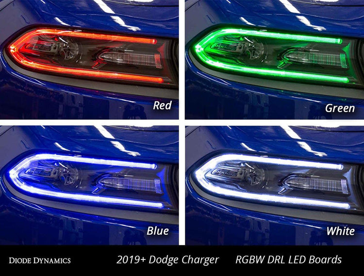 2019-2021 Dodge Charger Multicolor LED Boards Diode Dynamics-3