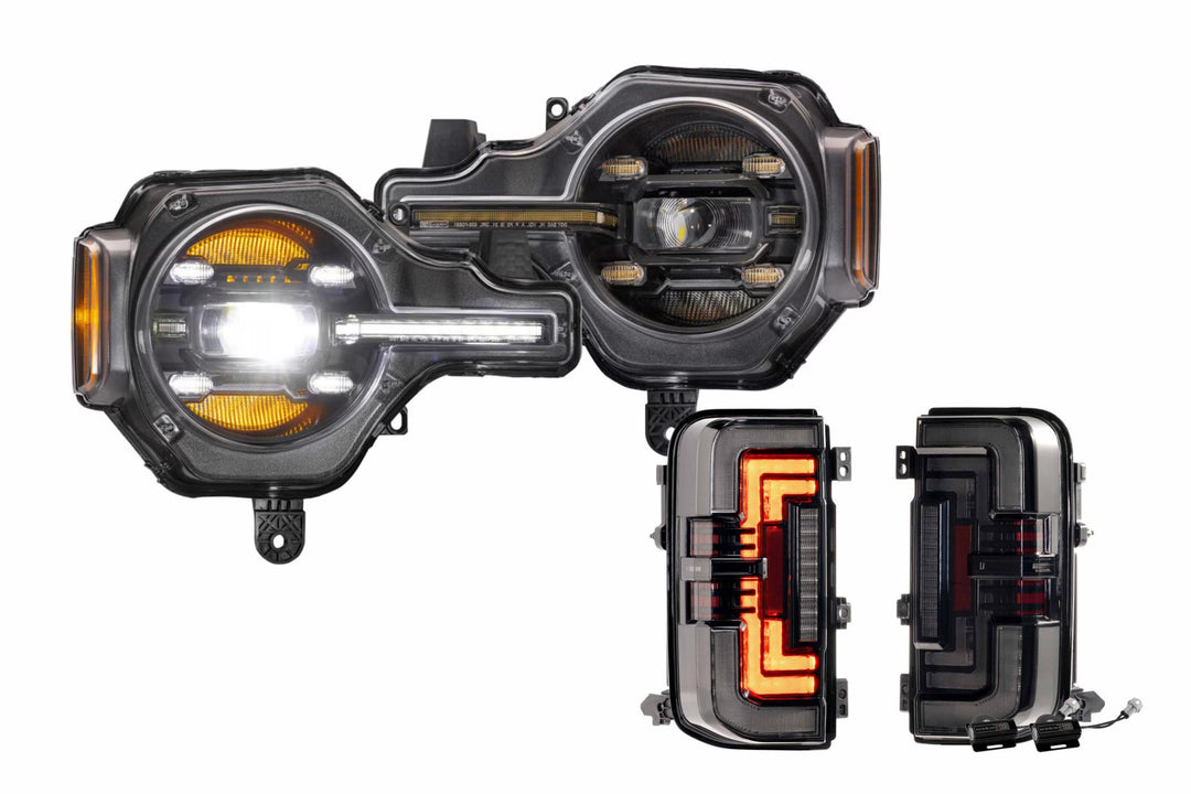 2021+ Bronco White DRL Heads and Smoked Tails-HEADTAILKIT153-1