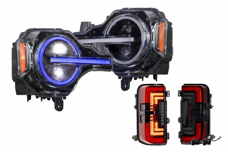 2021+ Bronco XRGB Heads and Red Tails-HEADTAILKIT158-1