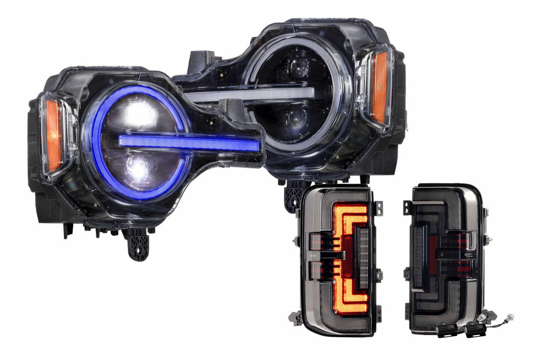 2021+ Bronco XRGB Heads and Smoked Tails-HEADTAILKIT157-1