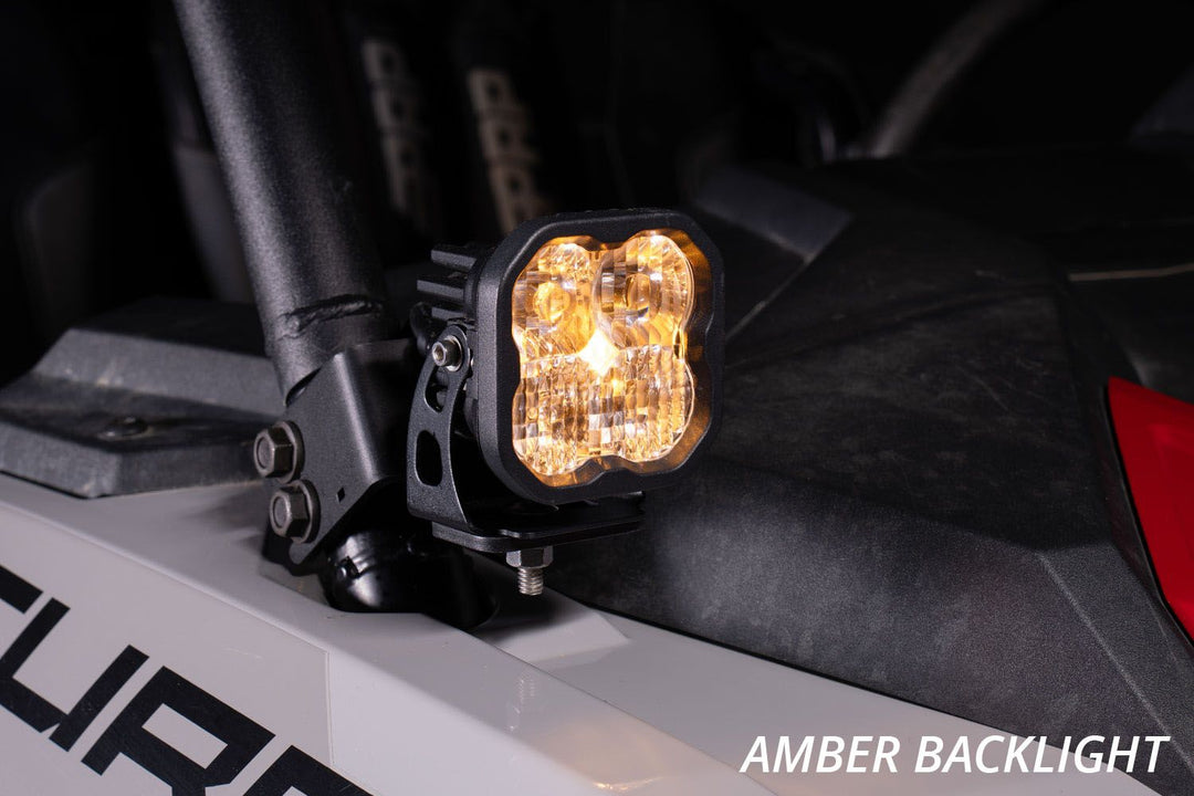 Diode Dynamics Stage Series A-Pillar Pod Kit for 2019-2024 Polaris RZR XP