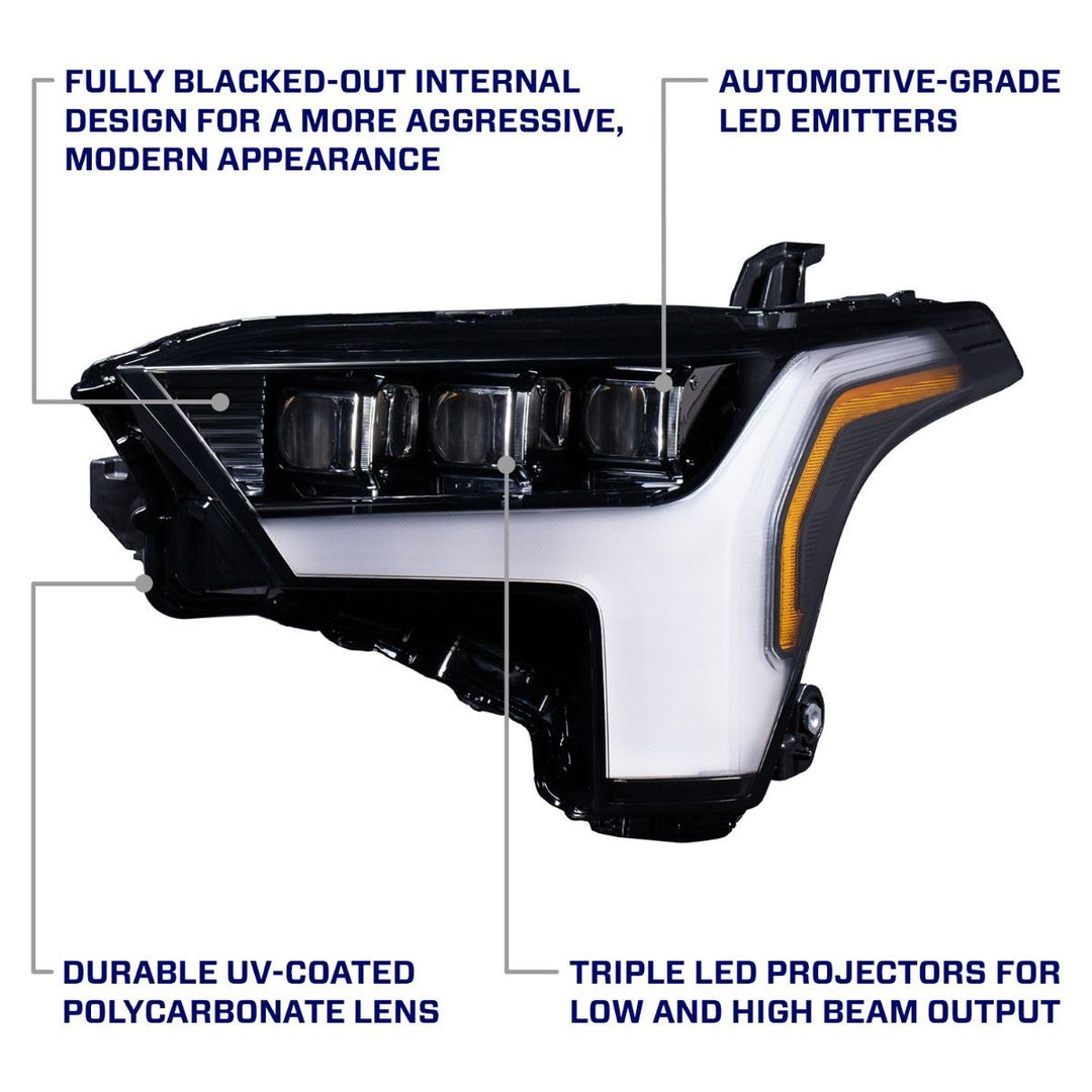 2022-2026 Toyota Tundra/ Sequoia Sequential LED Projector Headlights (pair)
