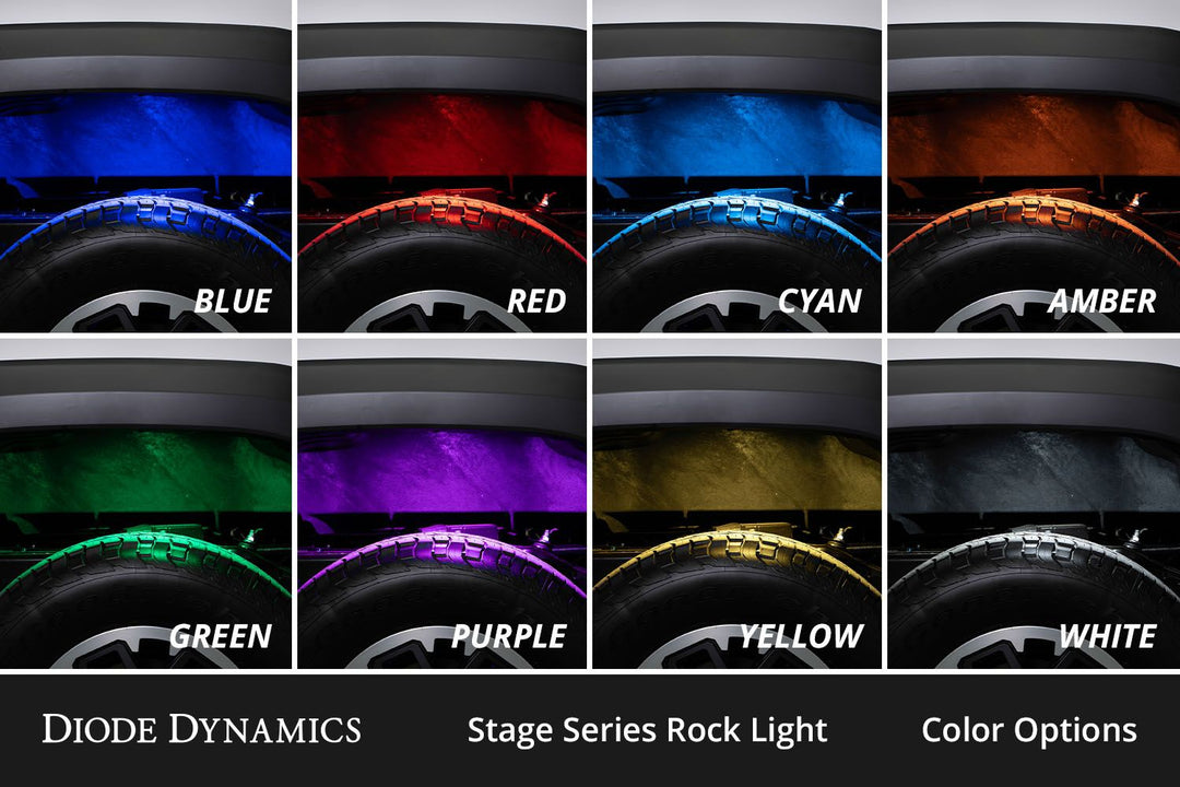Stage Series RGBW LED Rock Light Kit (4-Pack)