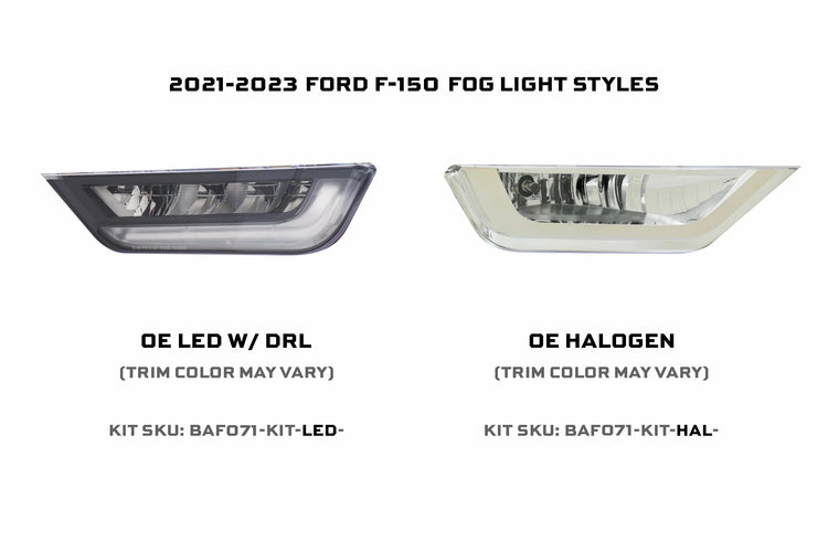21-23 F-150 (OE Halogen) Morimoto 4Banger LED Fog Light Kit-15