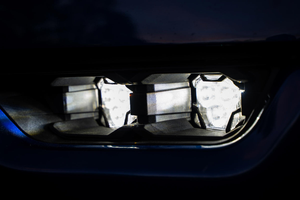 21-23 F-150 (OE Halogen) Morimoto 4Banger LED Fog Light Kit-5