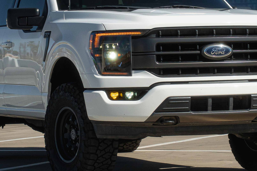 21-23 F-150 (OE LED) Morimoto 4Banger LED Fog Light Kit-13