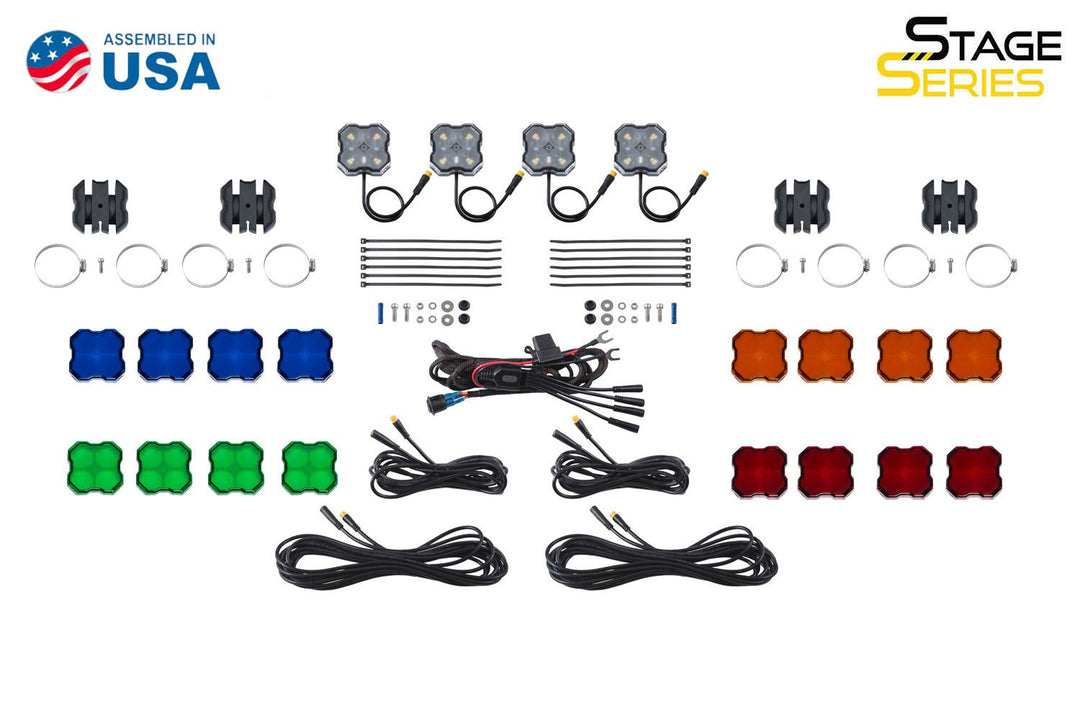 Stage Series Universal Rock Light SXS Installer Kit