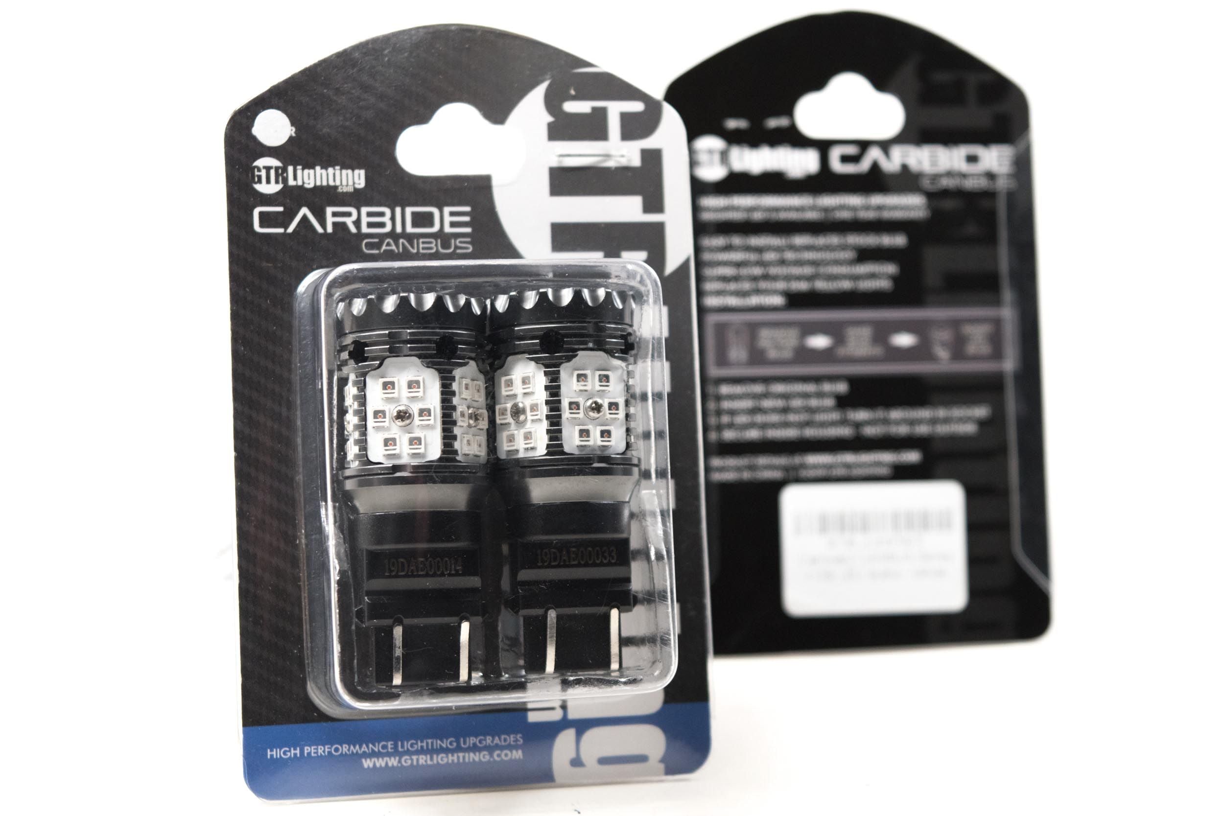 3156/3157: GTR Lighting Carbide Canbus 2.0 LED Bulbs-