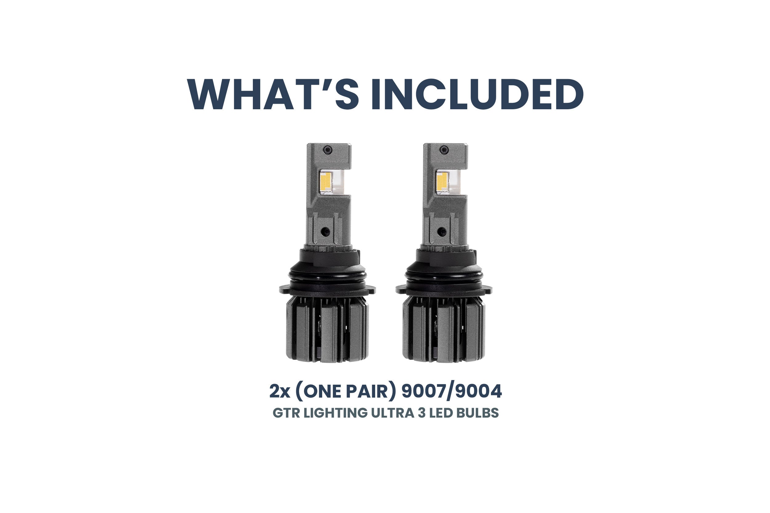 9007/9004: GTR Lighting Ultra 3 (Hi/Lo / Pair)-4