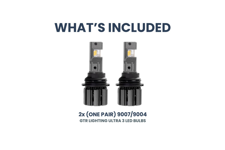 9007/9004: GTR Lighting Ultra 3 (Hi/Lo / Pair)-4