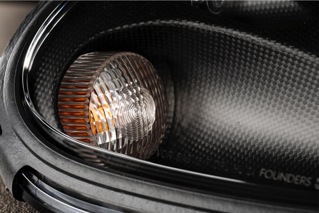 Founders Headlights: Ferrari 360 (LHD/Carbon Fiber)