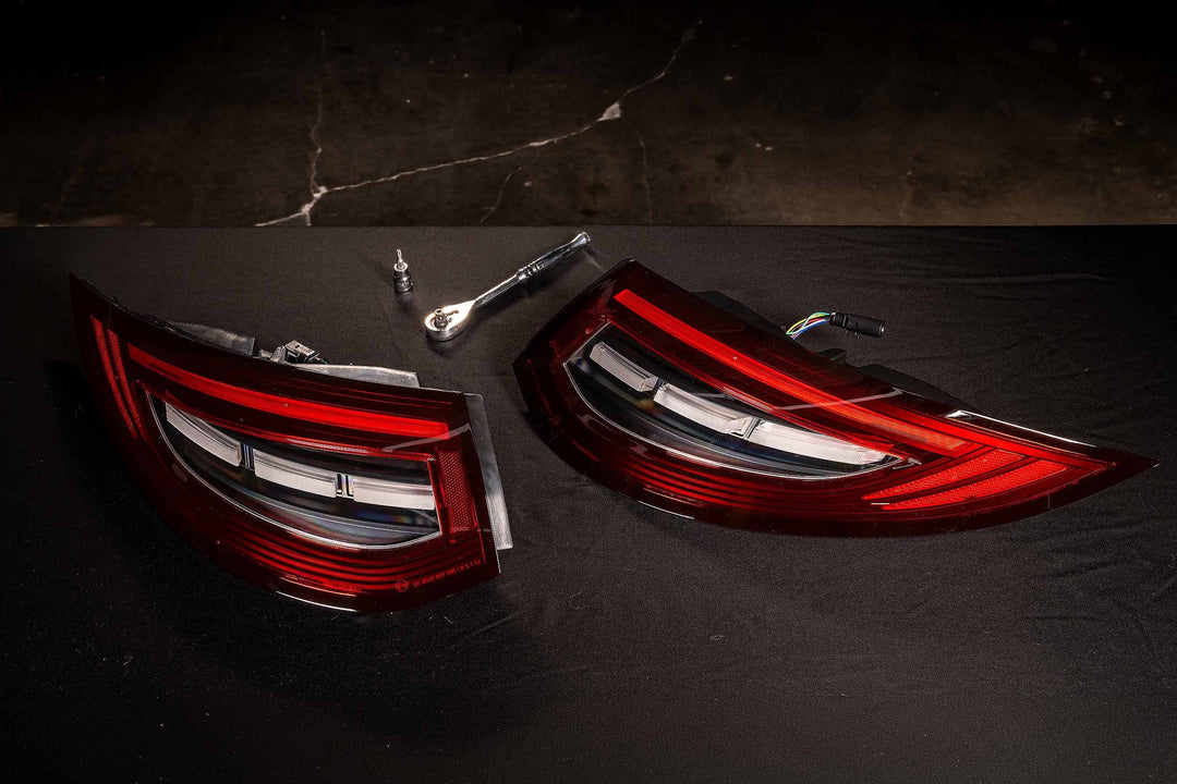 Founders Tail Lights: Porsche 997.2 (Set / Red Lens)