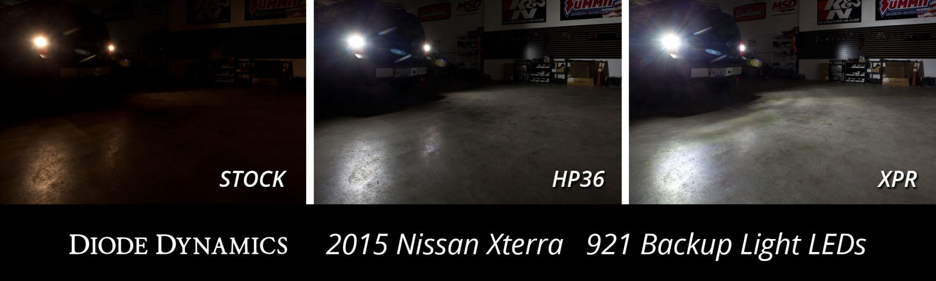 Backup LEDs for 2000-2015 Nissan Xterra (Pair) HP36 (210 Lumens) Diode Dynamics-dd0143p-bckup-3606