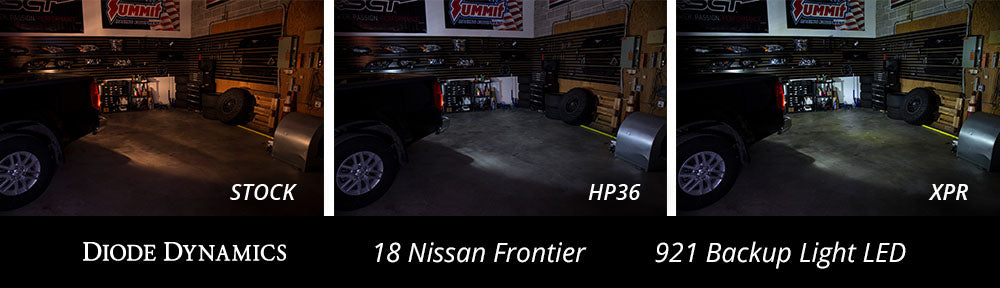 Backup LEDs for 2005-2021 Nissan Frontier (pair), HP36 (210 lumens)