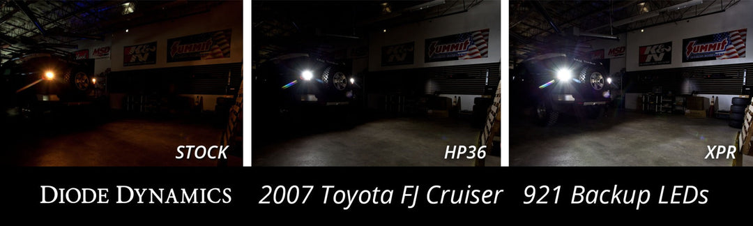 Backup LEDs for 2007-2014 Toyota FJ Cruiser (Pair) XPR (720 Lumens) Diode Dynamics-dd0394p-bckup-3046