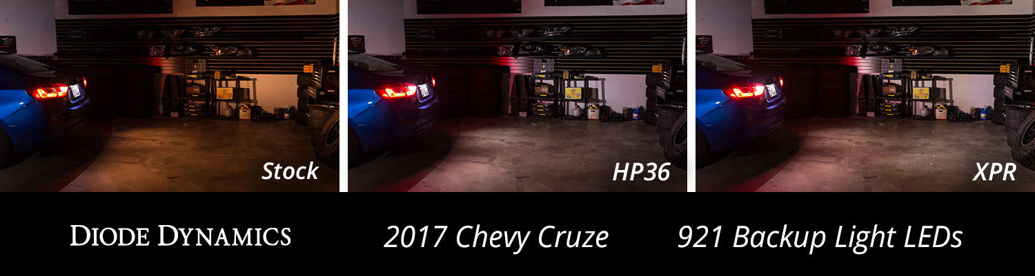 Backup LEDs for 2011-2019 Chevrolet Cruze (Pair) HP36 (210 Lumens) Diode Dynamics-dd0143p-bckup-0636