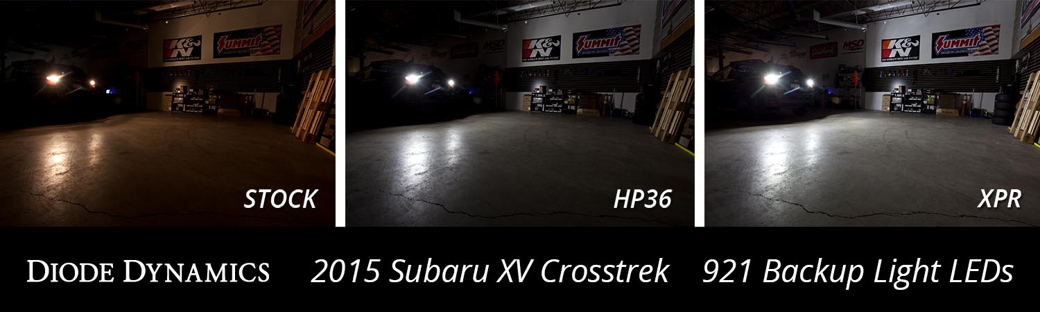 Backup LEDs for 2013-2015 Subaru XV Crosstrek (Pair) HP36 (210 Lumens) Diode Dynamics-dd0143p-bckup-2996
