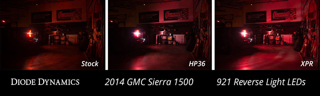 Backup LEDs for 2014-2021 GMC Sierra 1500 (pair), HP36 (210 lumens)