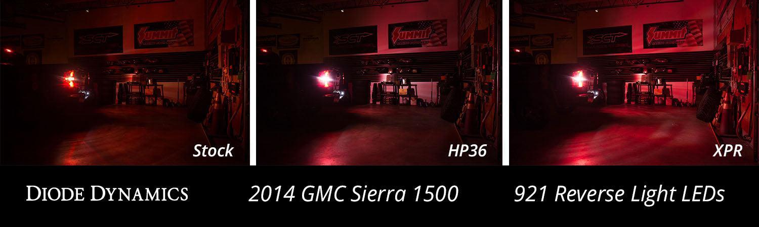 Backup LEDs for 2014-2021 GMC Sierra 1500 (pair), XPR (720 lumens)-2