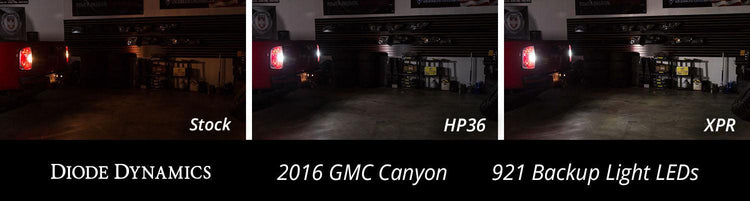 Backup LEDs for 2015-2021 GMC Canyon (pair), XPR (720 lumens)-2