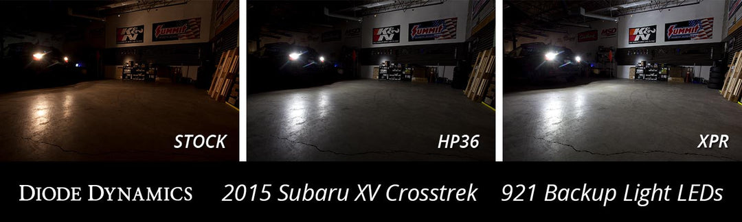 Backup LEDs for 2016-2017 Subaru Crosstrek (Pair) HP36 (210 Lumens) Diode Dynamics