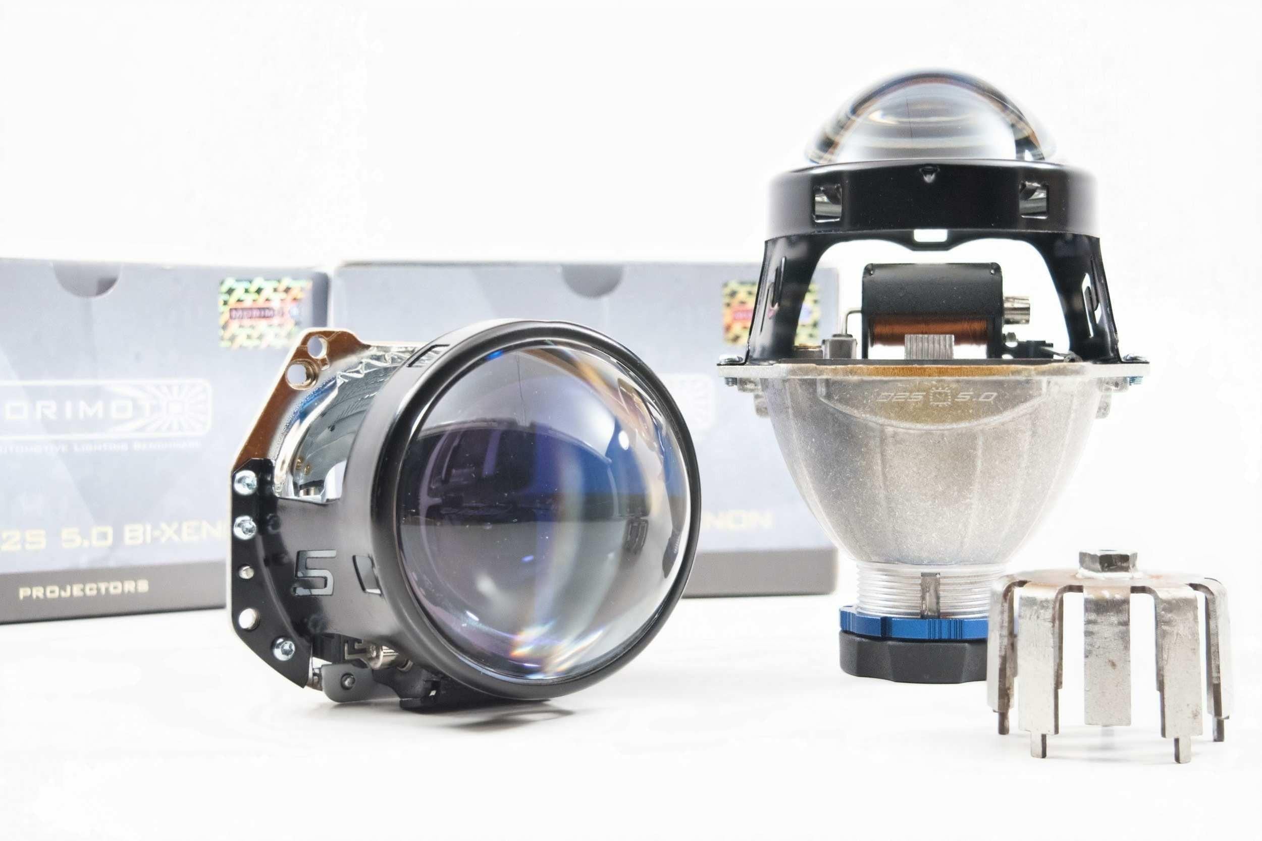 Bi-Xenon: Morimoto Mini D2S 5.0: (Round Lens/LHD)-5