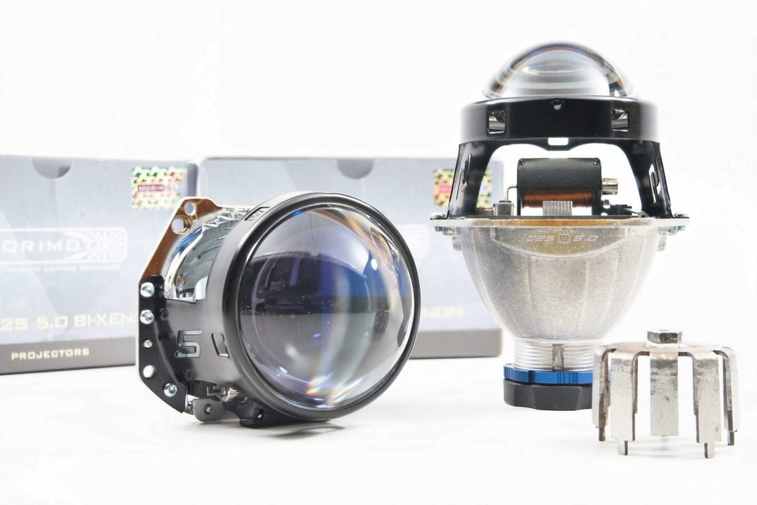 Bi-Xenon: Morimoto Mini D2S 5.0: (Round Lens/LHD)-PR56