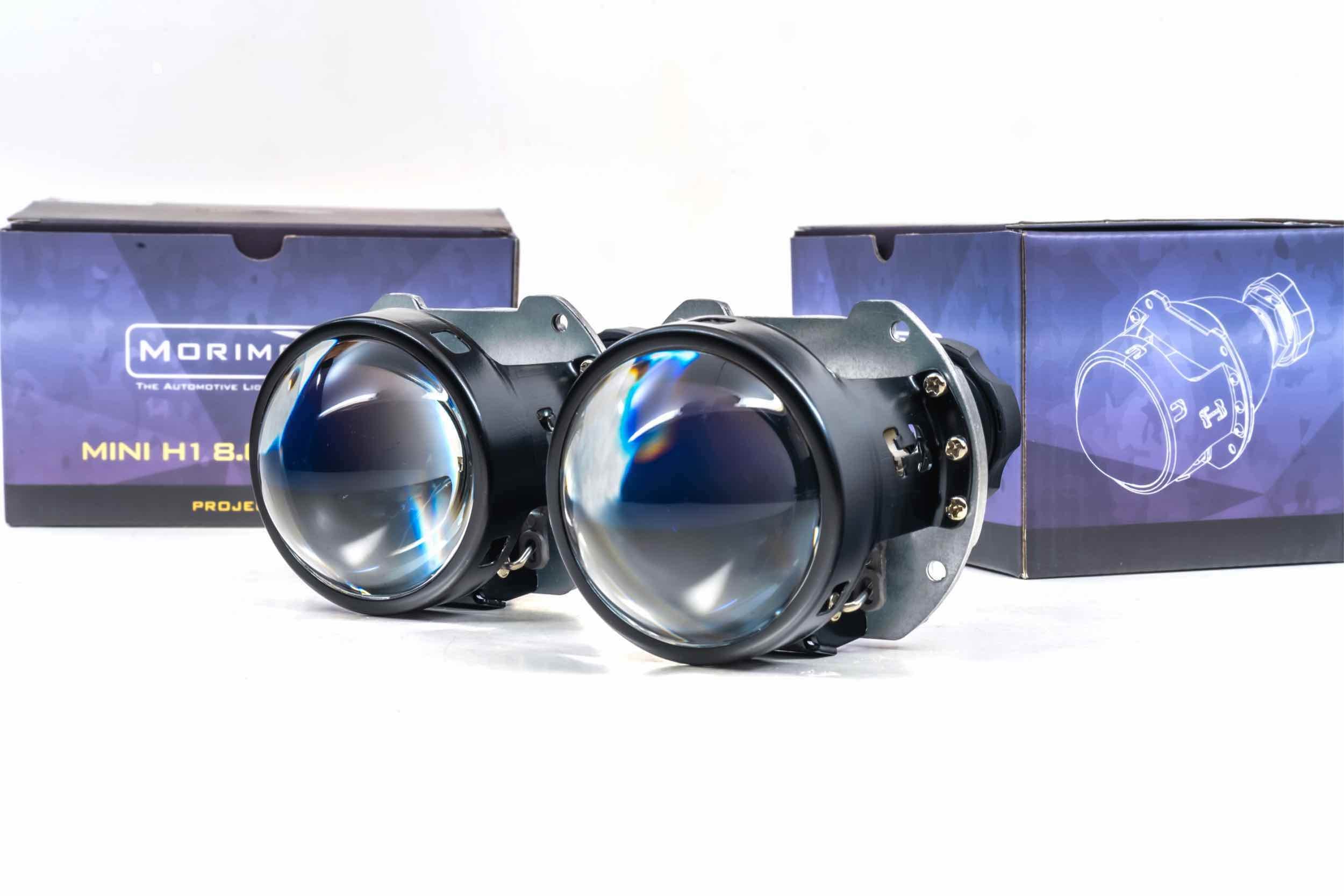 Bi-Xenon: Morimoto Mini H1 8.0 (LHD)-6