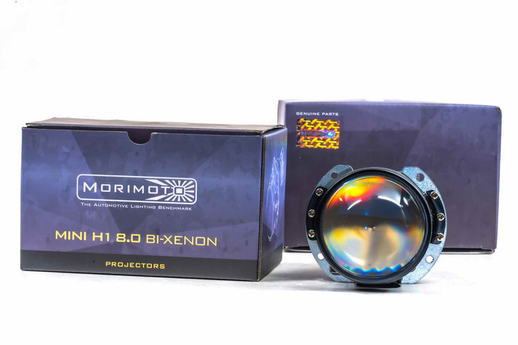Bi-Xenon: Morimoto Mini H1 8.0 (LHD)-PR011