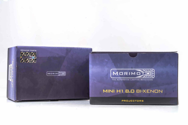 Bi-Xenon: Morimoto Mini H1 8.0 (LHD)-PR011