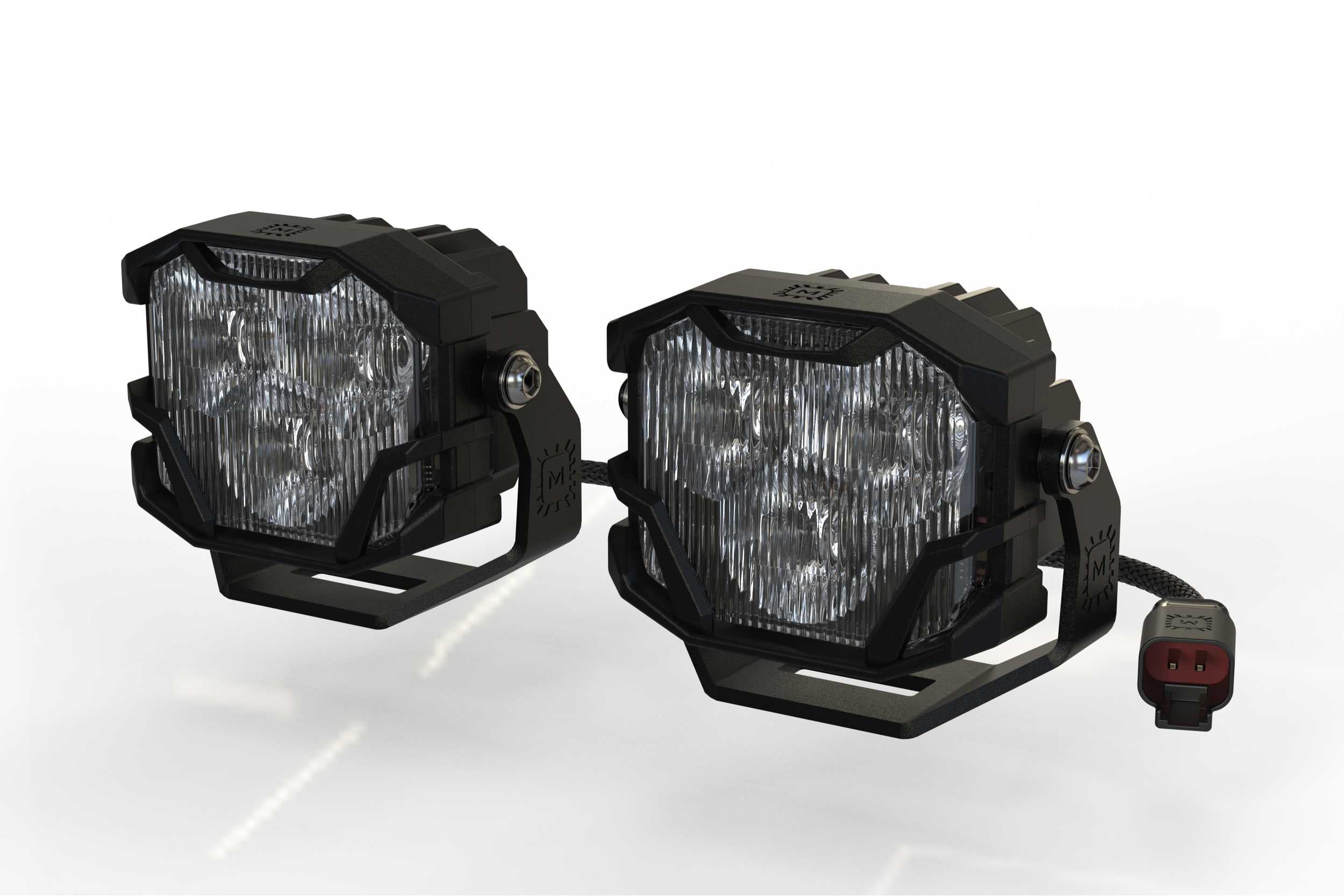brackets @165$: Morimoto 4Banger LED Ditch Light System-1