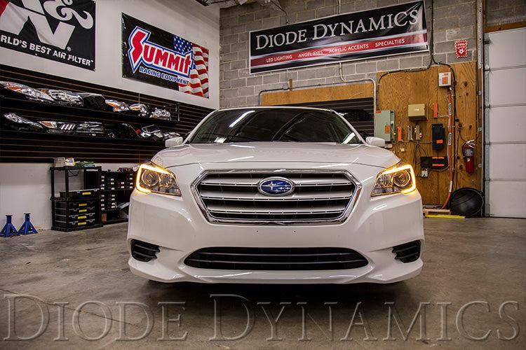 C-Light Switchback LED Halos for 15-17 Subaru Legacy/Outback Diode Dynamics-5