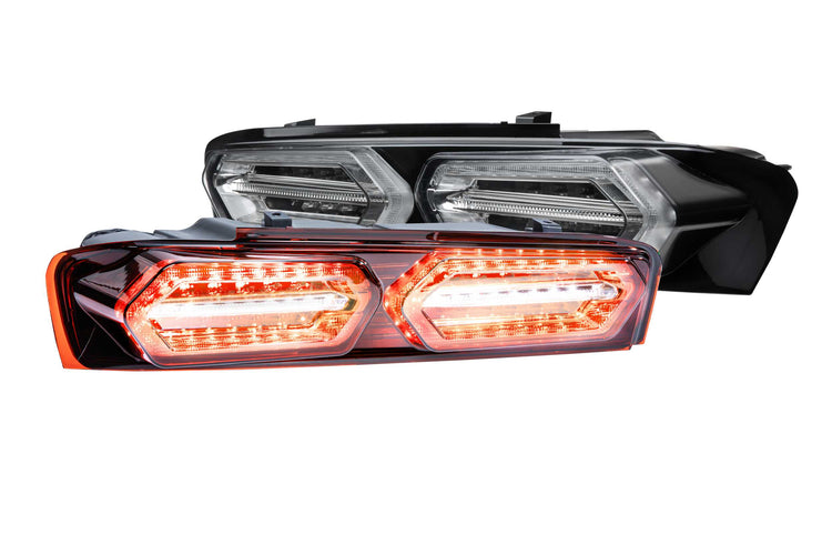 Chevrolet Camaro (16-18) (Pair / Facelift / Red): Morimoto XB LED Tails-2