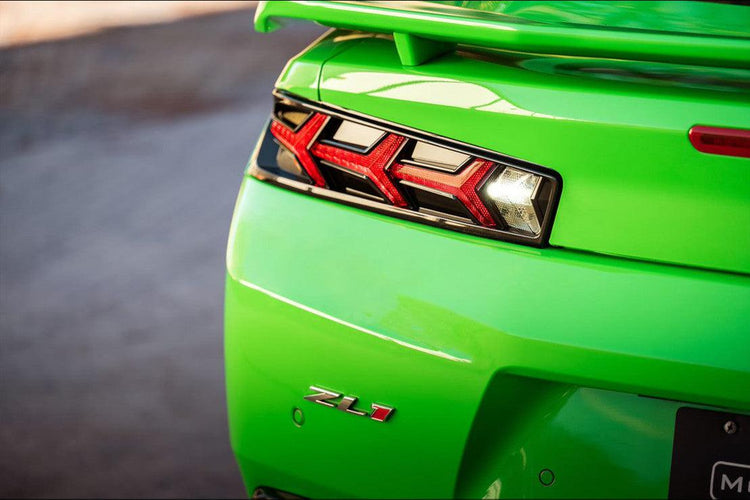 Chevrolet Camaro (16-18) (Pair / Lambo / Red): Morimoto XB LED Tails-1