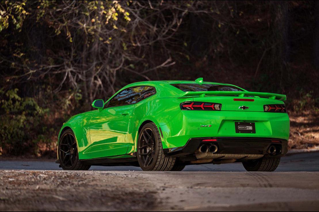 Chevrolet Camaro (16-18) (Pair / Lambo / Smoked): Morimoto XB LED Tails-9