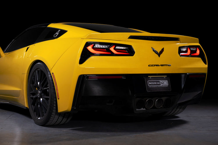Chevrolet Corvette C7 (14-19): Morimoto XB LED Tail Lights (Red)-1