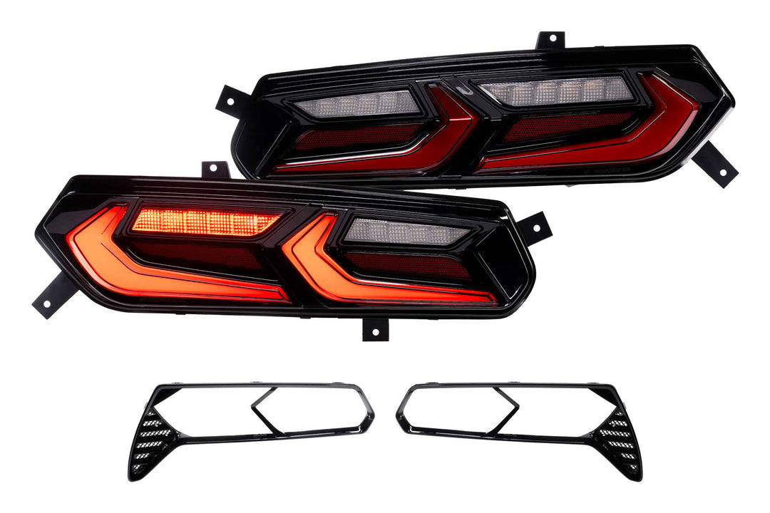 Chevrolet Corvette C7 (14-19): Morimoto XB LED Tail Lights (Red)-2