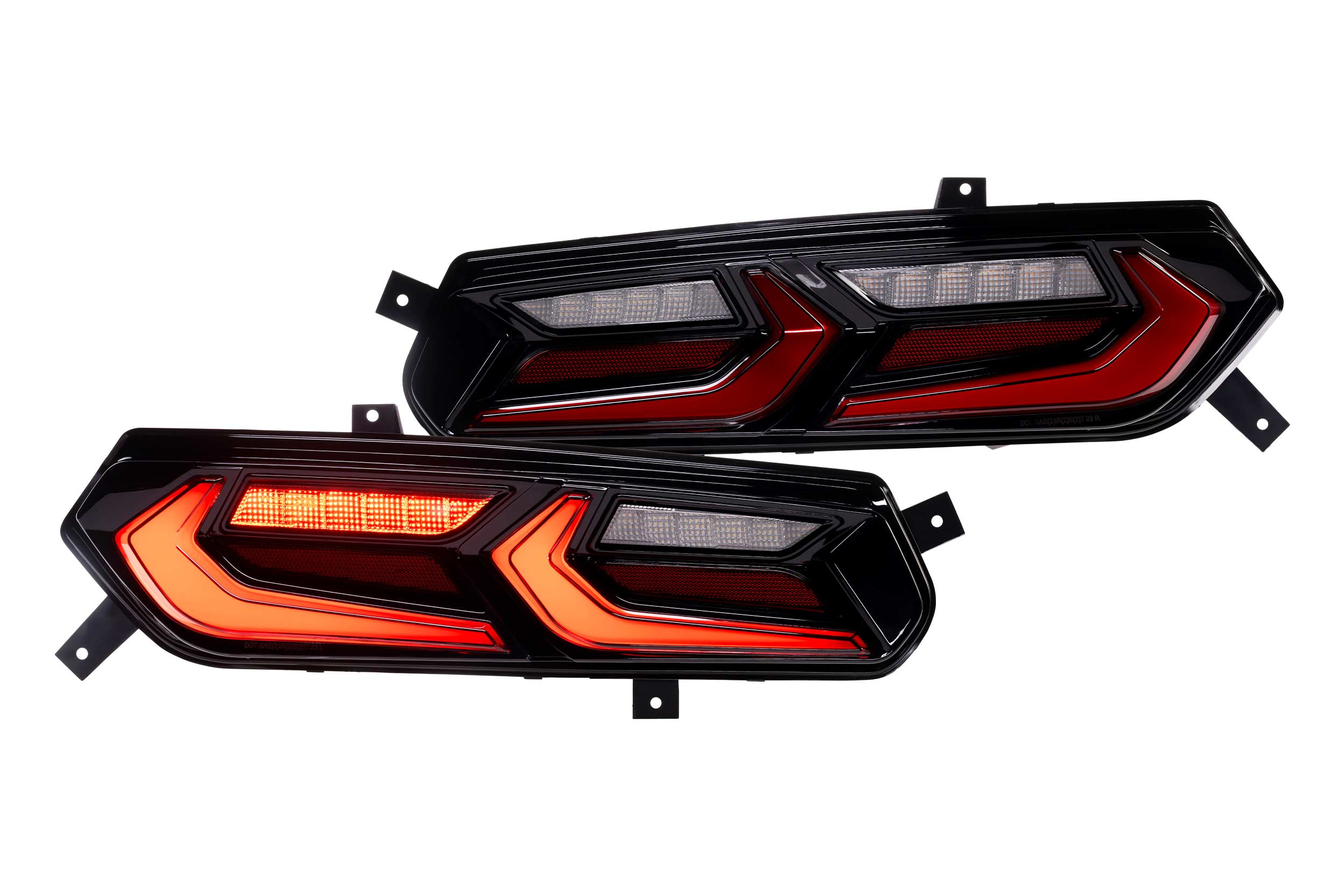 Chevrolet Corvette C7 (14-19): Morimoto XB LED Tail Lights (Red)-3