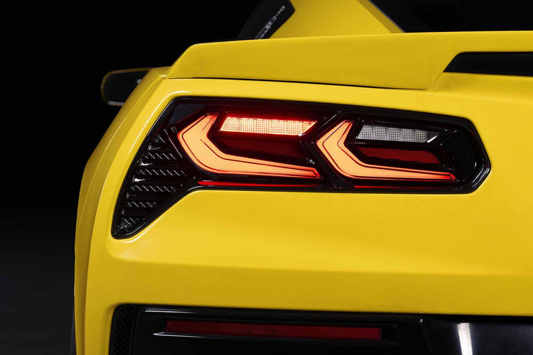 Chevrolet Corvette C7 (14-19): Morimoto XB LED Tail Lights (Red)-6